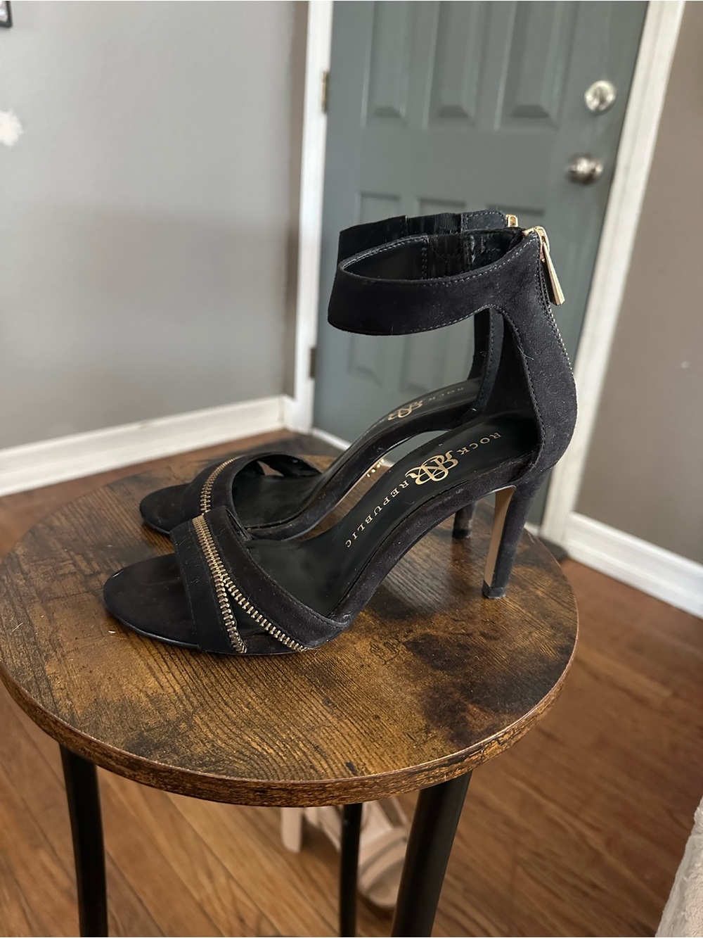 Rock & Republic Ankle-Strap Heels